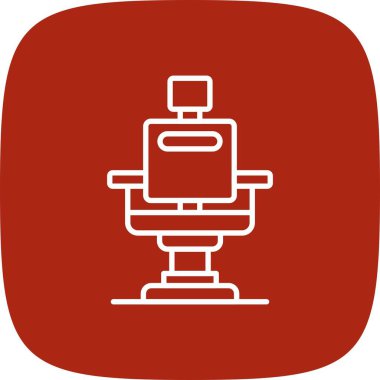 Berber Sandalyesi Yaratıcı Simgeler Tasarımı