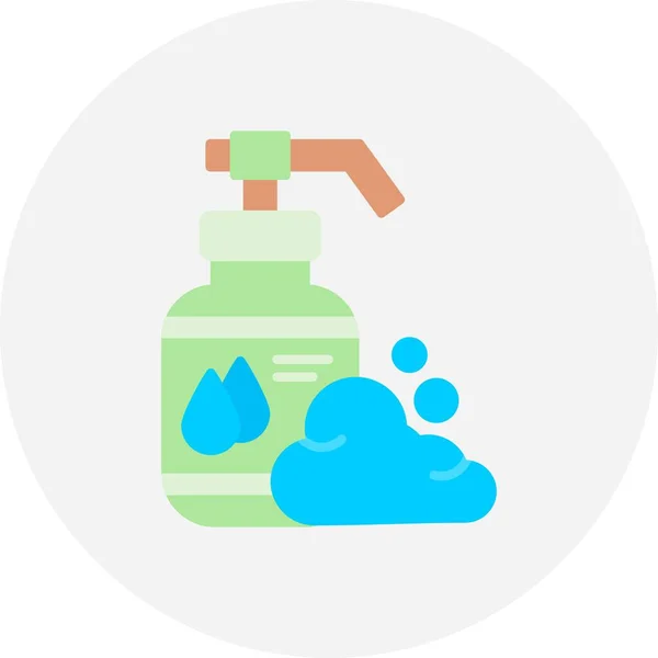 Творческие Иконы Shampoo — стоковый вектор