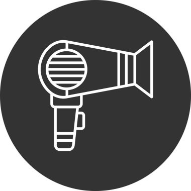 Hair Dryer Creative Icons Desig