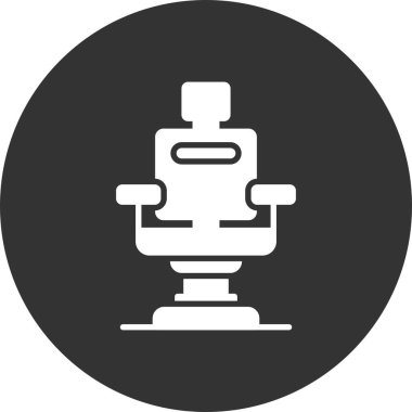 Berber Sandalyesi Yaratıcı Simgeler Tasarımı