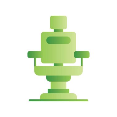 Berber Sandalyesi Yaratıcı Simgeler Tasarımı