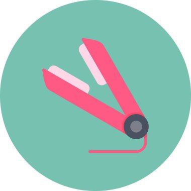 Hair Straightener Creative Icons Desig