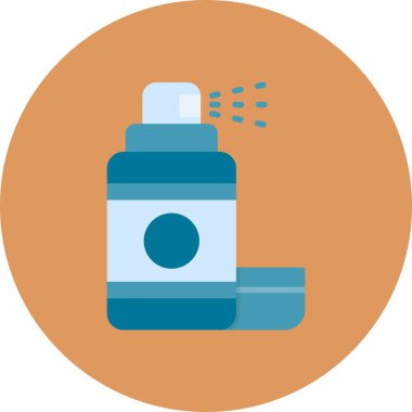  Saç spreyi Yaratıcı Simgeler Tasarımı