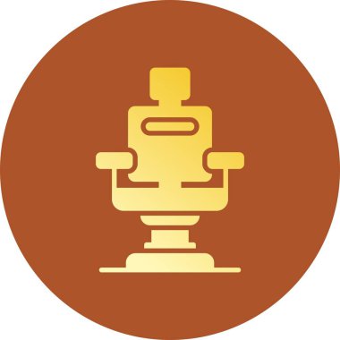 Berber Sandalyesi Yaratıcı Simgeler Tasarımı