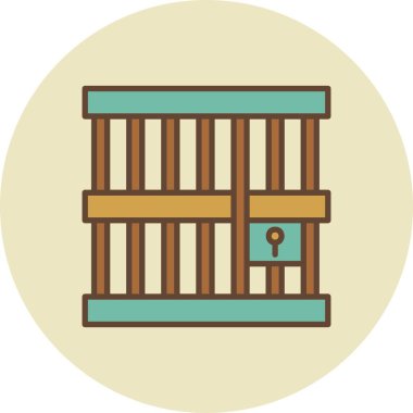 Jail Creative Icons Desig