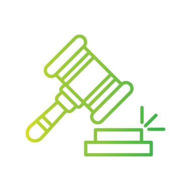  Gavel Yaratıcı Simgeler Tasarımı