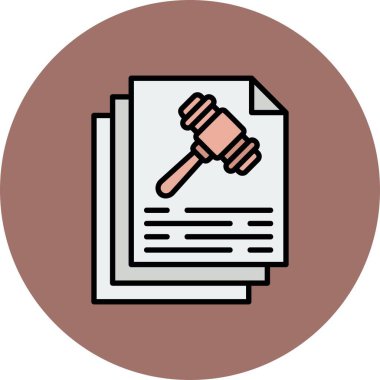  Law Creative Icons Desig