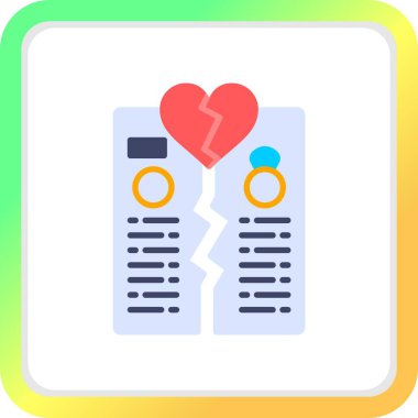  Boşanma Yaratıcı Simgeler Tasarımı