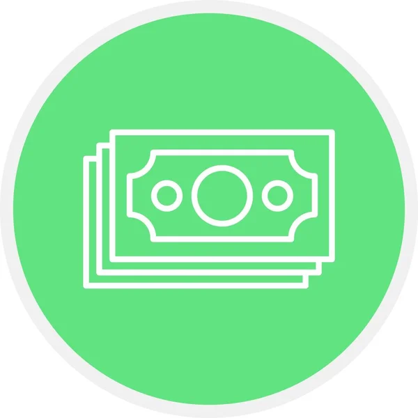 Cash Creative Icons Desig — Stock Vector