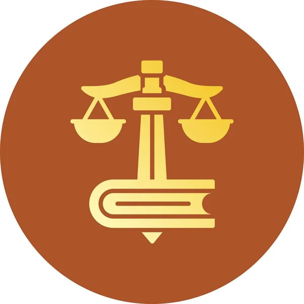 Law Creative Icons Desig — Διανυσματικό Αρχείο