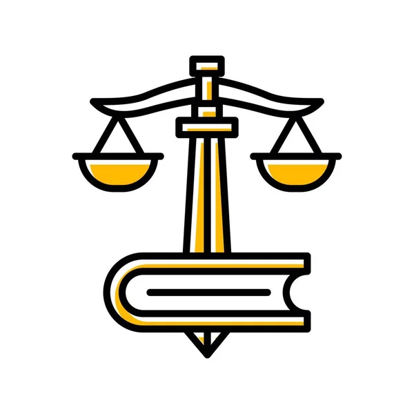 Law Creative Icons Desig — стоковый вектор
