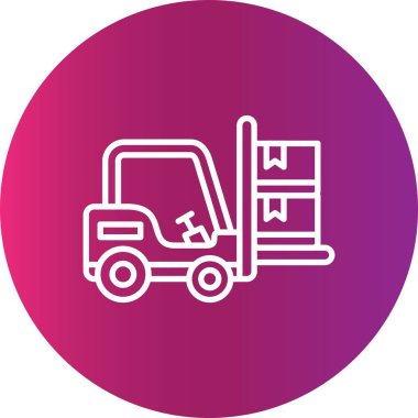 Forklift Creative Icons Desig