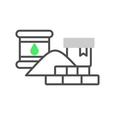 Ham Malzeme Yaratıcı Simgeler Tasarımı