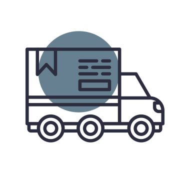 Delivery Truck Creative Icons Desig