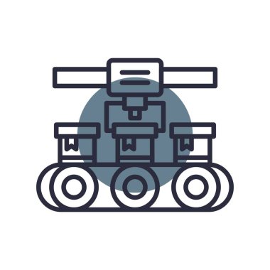  Conveyor Belt Creative Icons Desig