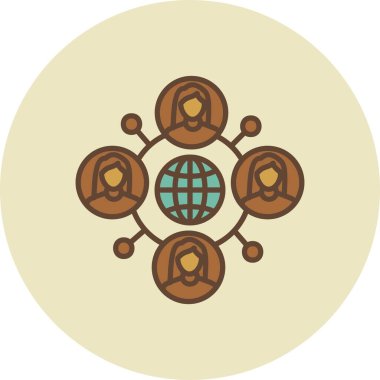  Global Network Creative Icons Desig