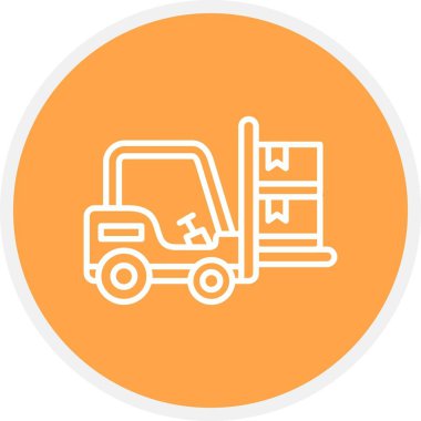 Forklift Creative Icons Desig