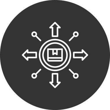 Dağıtım Yaratıcı Simgeler Tasarımı