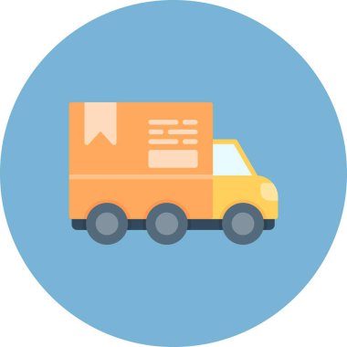 Delivery Truck Creative Icons Desig