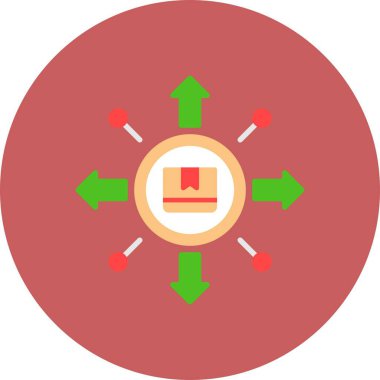 Dağıtım Yaratıcı Simgeler Tasarımı