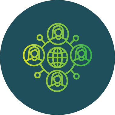  Global Network Creative Icons Desig