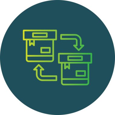 Değiştirme Yaratıcı Simgeler Tasarımı