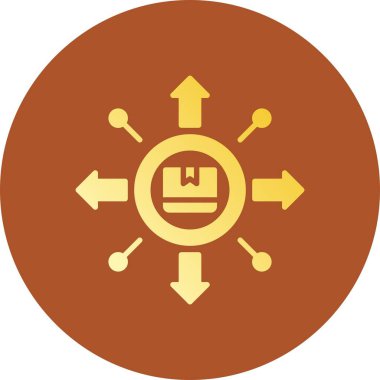 Dağıtım Yaratıcı Simgeler Tasarımı