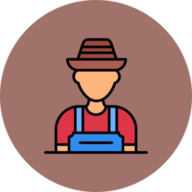 Farmer Creative Icons Desig