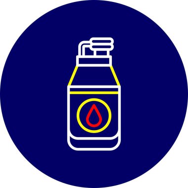 Su Şişesi Yaratıcı Simgeler Tasarımı