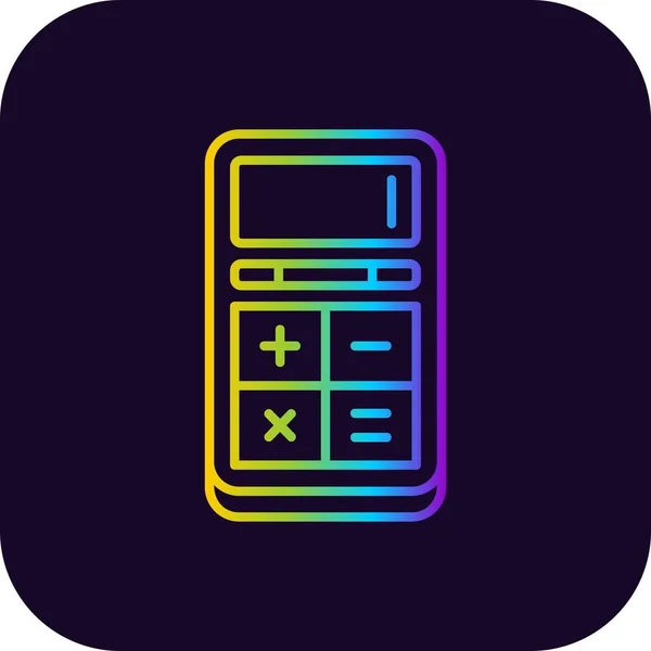 Calculator Creative Icons Desig — Stock Vector