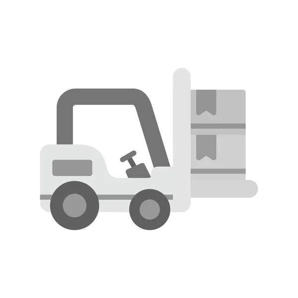 Forklift Creative Icons Desig — Stockvector
