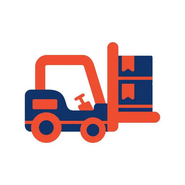 Forklift Creative Icons Desig — Archivo Imágenes Vectoriales