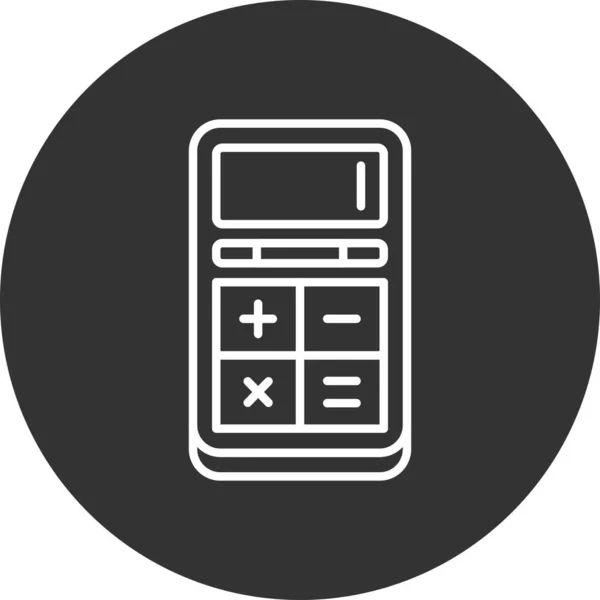 Calculator Creative Icons Desig — Stockový vektor