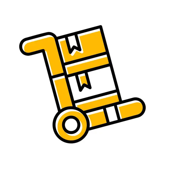 Trolley Creative Icons Desig — Stock Vector