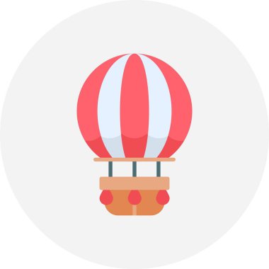  Hot Air Balloon Creative Icons Desig