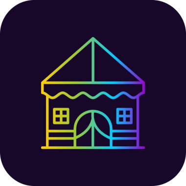 Çadır Yaratıcı Simgeler Tasarımı