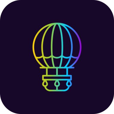  Hot Air Balloon Creative Icons Desig