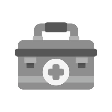 İlk Yardım Kiti Yaratıcı Simgeler Tasarımı