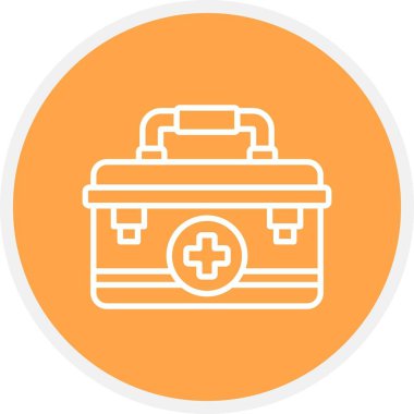 İlk Yardım Kiti Yaratıcı Simgeler Tasarımı