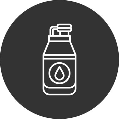 Su Şişesi Yaratıcı Simgeler Tasarımı