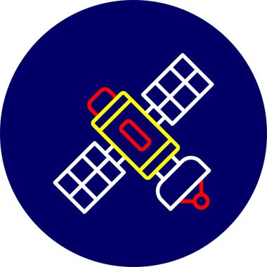  Uzay Uydusu Yaratıcı Simgeler Desig