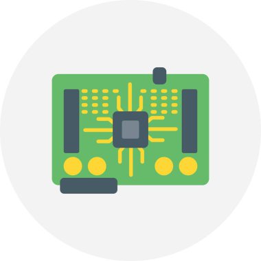 Devre Tahtası Yaratıcı Simgeler Tasarımı