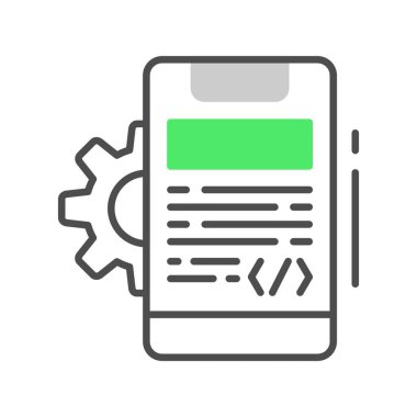 Uygulama Geliştirme Yaratıcı Simgeler Tasarımı