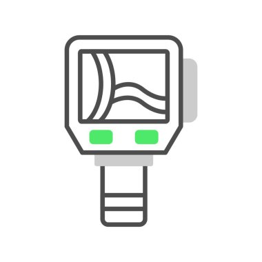 Termal Görüntüleme Yaratıcı Simgeler Tasarımı