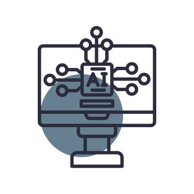  Artificial Intelligence Creative Icons Desig