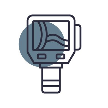 Termal Görüntüleme Yaratıcı Simgeler Tasarımı