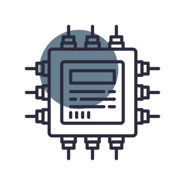 İşlemci Yaratıcı Simgeler Desig