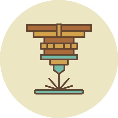  Lazer Kesme Yaratıcı Simgeler Tasarımı