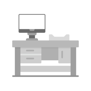 Çalışma Tablosu Yaratıcı Simgeler Tasarımı