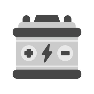 Araba Pili Yaratıcı Simgeler Tasarımı